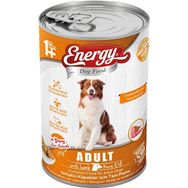 Energy Kuzu Etli Yetişkin 40x415 gr Islak Köpek Maması Konserve