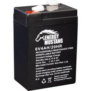Energy Mustang 70x48x101 mm 6V 4A Işıldak Aküsü