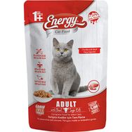 Energy Sığır Etli Islak 24x85 gr Kedi Maması