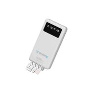 Enerx ENR-P20DC 20.000 mAh 2.1 Amper Dahili Kablolu Beyaz Powerbank