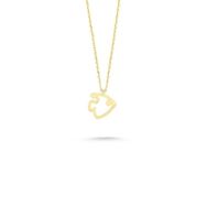 Engin Gold 14k Altın Balık Figürlü Kolye