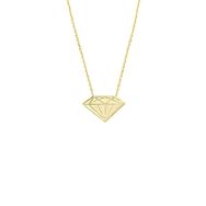 Engin Gold 14k Altın Diamond Figürlü Kolye