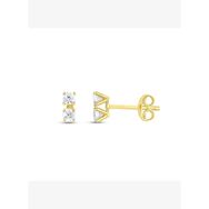 Engin Gold 14K Altın Taşlı Küpe