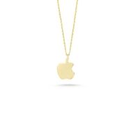 Engin Gold 14k Sade Altın Apple Kolye