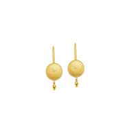 Engin Gold 22 Ayar Reşat Çeyrek Sallantılı Altın Küpe