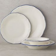 English Home Blue Way Mavi Porselen 24 Parça 6 Kişilik Yemek Takımı