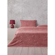 English Home Bordo Yatak Örtüsü Jardin Belle Çift Kişilik 200x220B