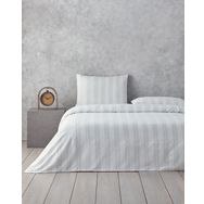 English Home Calm Stitch Tek Kişilik Koyu Seledon Nevresim Takımı