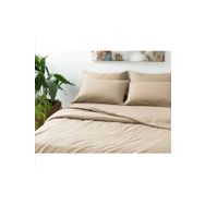 English Home Classy Twill 200x220 cm Bej Çift Kişilik Nevresim Takımı