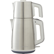 English Home CMK 6010 Beyaz Krom Inox Çay Makinesi