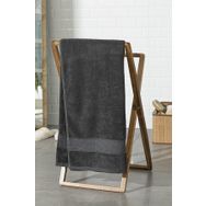 English Home Deluxe Pamuklu Low Twist Antrasit 90x150 cm Banyo Havlusu