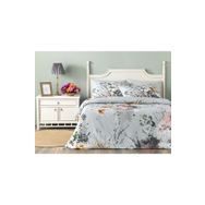 English Home Flower Heaven Dijital Baskılı Soft Cotton 200x220 cm Gri Çift Kişilik Nevresim Takımı