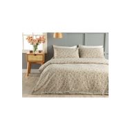 English Home Pure Poppy Bej Çift Kişilik Nevresim Seti