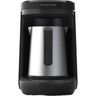 English Home TKM 6001 Çift Taşım Siyah Krom Türk Kahvesi Makinesi