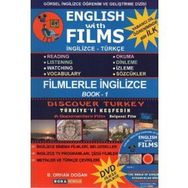ENGLISH WITH FILMS - BOOK: 1 İNGİLİZCE TÜRKÇE (DVD FILM HEDIYELI) - BEKIR ORHAN DOĞAN