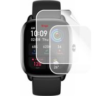 Engo Amazfit GTS 4 Mini Tam Kaplama Şeffaf TPU Film 2 Adet Ekran Koruyucu