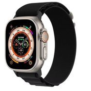 Engo Apple Watch 42-44-45-49 mm Uyumlu Siyah Alpine Kordon