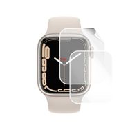 Engo Apple Watch 7 41 mm Şeffaf Esnek TPU Film 2 Adet Ekran Koruyucu