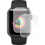 Engo Apple Watch Series 3 38 mm Şeffaf TPU Film 2 Adet Ekran Koruyucu