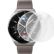 Engo Huawei Watch GT3 Pro 46 mm Şeffaf TPU Film 2 Adet Ekran Koruyucu