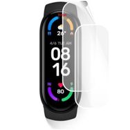Engo Xiaomi Mi Band 6 Tam Kaplama Şeffaf TPU Film 2 Adet Ekran Koruyucu