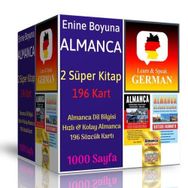 Enine Boyuna Almanca Kitap Seti 1000 Sayfalık Enine Boyuna Almanca