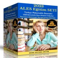 Enine Boyuna Eğitim 2023 ALES 120 Saat Anlatım Eğitim Seti