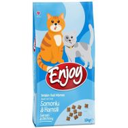 Enjoy 10 kg Somonlu ve Hamsili Yetişkin Kuru Kedi Maması