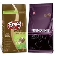 Enjoy 15 kg Yetişkin Kuru Kedi Maması + Trendline 15 kg Yetişkin Kuru Köpek Maması