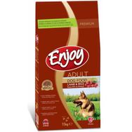 Enjoy Kuzu Etli ve Pirinçli 15 kg Yetişkin Kuru Köpek Maması