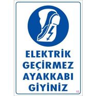 Ennalbur PVC 25x35 10 İkaz Levhası