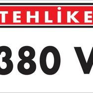 Ennalbur PVC 25x35 1115 İkaz Levhası