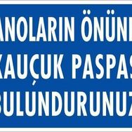Ennalbur PVC 25x35 1128 İkaz Levhası