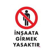 Ennalbur PVC 25x35 1482 İkaz Levhası