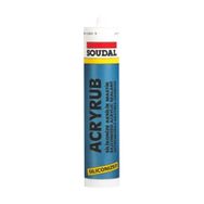 Ennalbur Soudal Acryrub Silikonize Mastik 310 ml Altın Meşe Silikon