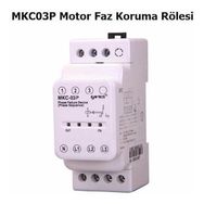 Entes 220-230 VAC MKC-03P Motor Faz Koruma Rölesi