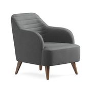 Enza Home 10303 Sona Kadife Dokulu Füme Berjer