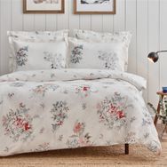 Enza Home Belisima Mavi Baskılı Floral Esinti Çift Kişilik Nevresim Seti