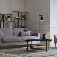 Enza Home Briza 56205 Gri 3'lü Yataklı Koltuk + Berjer