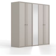 Enza Home Hera 5 Kapaklı Bej Gardrop