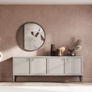 Enza Home Hera Konsol+Açılır Yemek Masas+4 Adet Sandalye