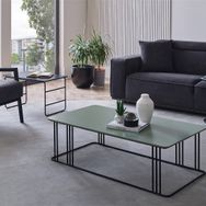 Enza Home Livia Açık Gri 120x36.3 cm Orta Sehpa