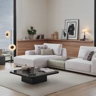 Enza Home Mesta 14008 Krem Sol Köşe Kombinasyon