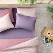 Enza Home Noah Mor Lastikli 100x200 cm Çarşaf