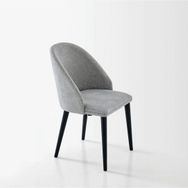 Enza Home Terra Şönil Kumaş 16008 Gri Sandalye