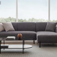 Enza Home Terra Yataklı - Sağ, Keten Dokulu, 16004 Antrasit Köşe Takımı