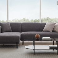 Enza Home Terra Yataklı - Sol, Keten Dokulu, 16004 Antrasit Köşe Takımı