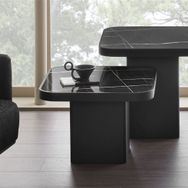 Enza Home Valio 60x42.3 cm Mermer Desen Yan Sehpa