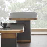Enza Home Valio Gri, 60x55,3 cm (GxY) Yan Sehpa