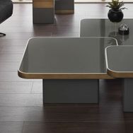Enza Home Valio Orta Sehpa Gri, 90x36,3 cm Orta Sehpa